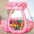 Wilwolfer Baby Ball Pit Toys for 1-3 Years Toddlers Kids Play Tent with 50 Balls Birthday Gift Indoor Outdoor