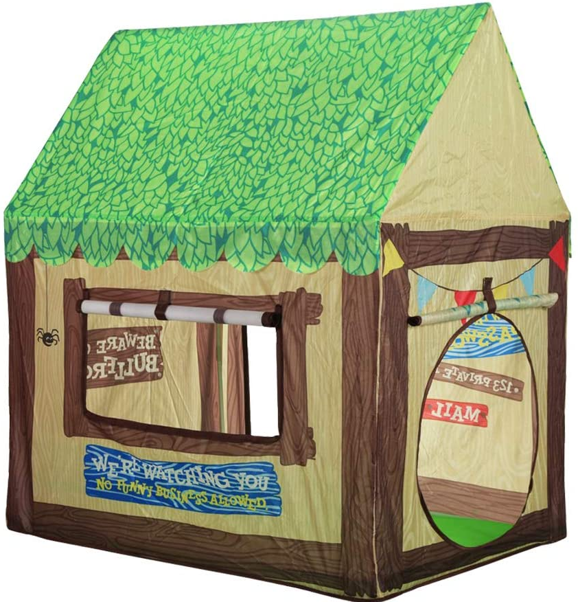Wilwolfer Clubhouse Play Tents for Kids (Green)