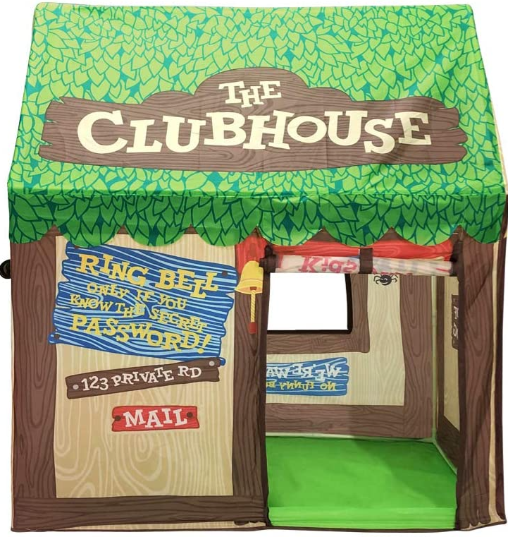 Wilwolfer Clubhouse Play Tents for Kids (Green)