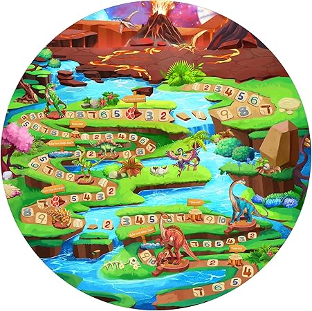 Wilwolfer Dinosaur Tent for Kids: Dinosaur Toys for Kids-Outdoor Toys for Toddlers-Great Gift for Boys and Girls