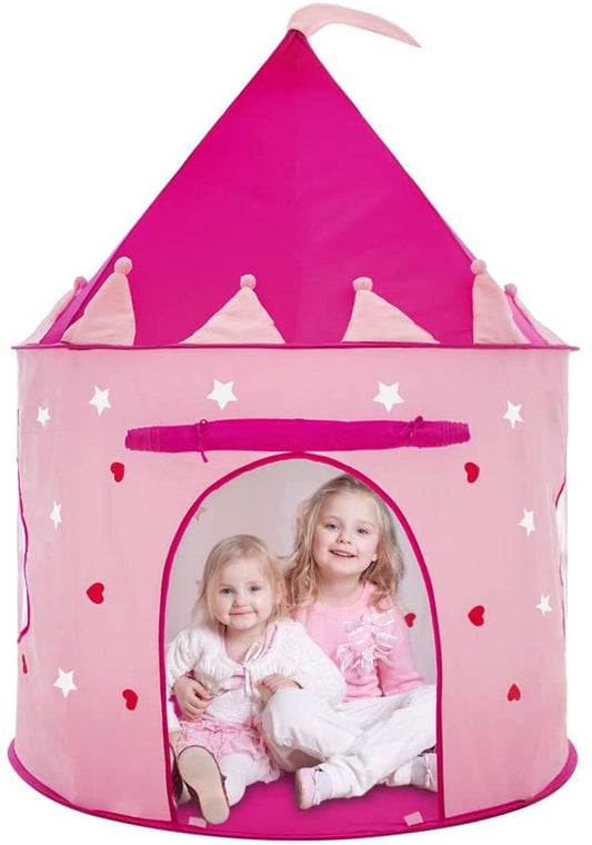 Wilwolfer Girls Play Tent Toy (Pink)