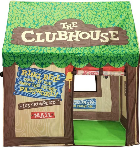 Wilwolfer Clubhouse Play Tents for Kids (Green)