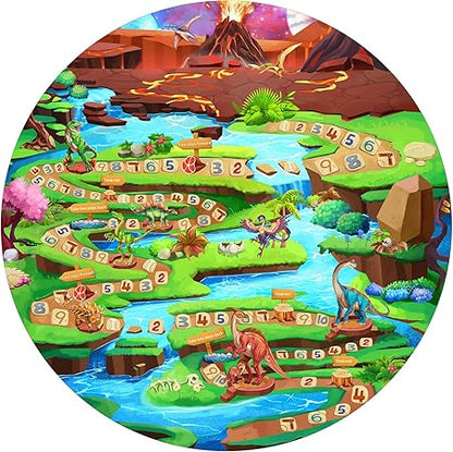 Wilwolfer Dinosaur Tent for Kids: Dinosaur Toys for Kids-Outdoor Toys for Toddlers-Great Gift for Boys and Girls