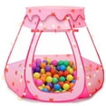 Wilwolfer Baby Ball Pit Toys for 1-3 Years Toddlers Kids Play Tent with 50 Balls Birthday Gift Indoor Outdoor